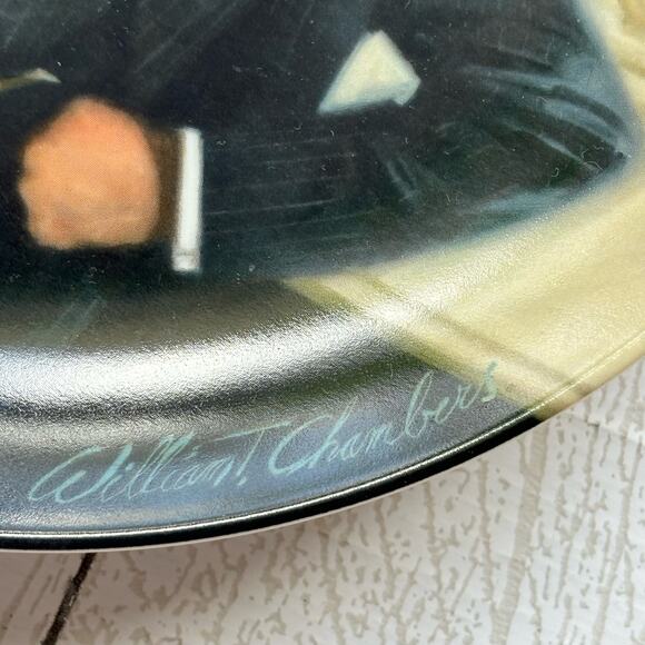 Vintage Knowles Daddy Warbucks Numbered Collector’s Plate - Picture 6 of 7